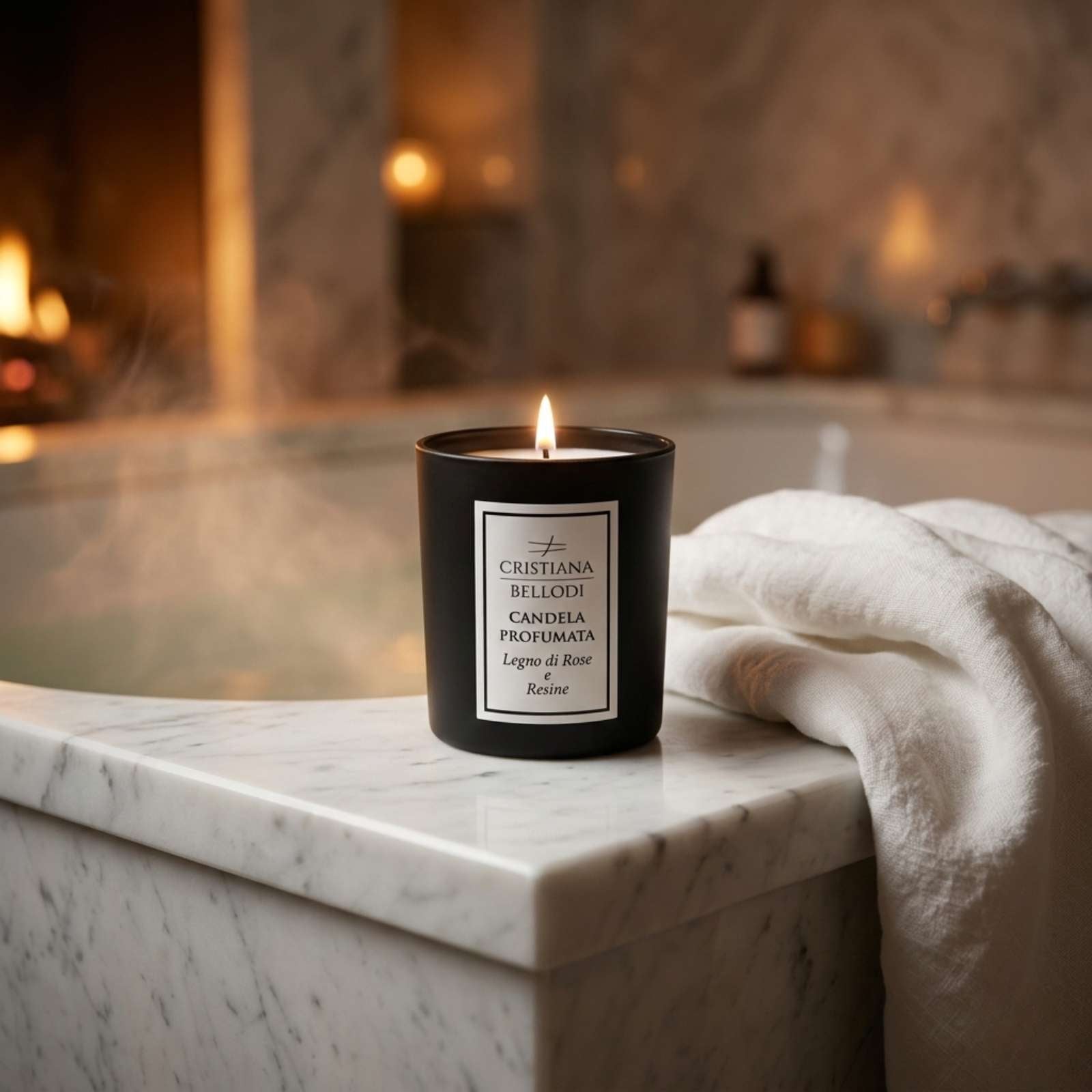 Legno di Rose e Resine - Candela