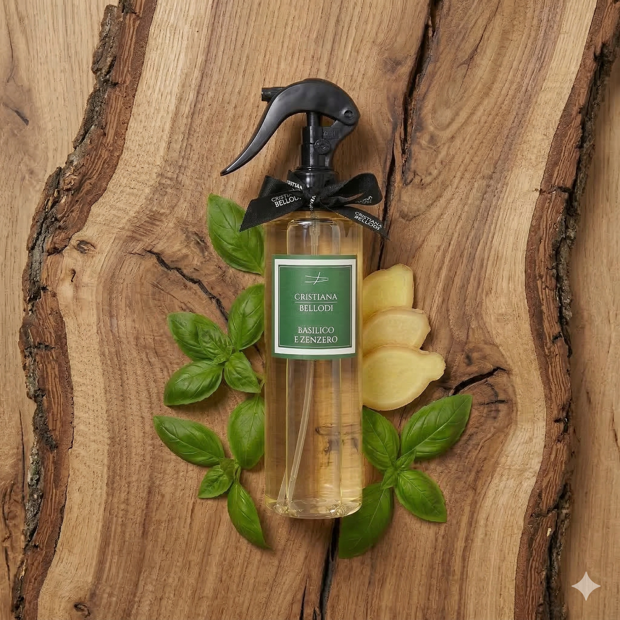 Basilico e Zenzero - Spray Per Ambiente