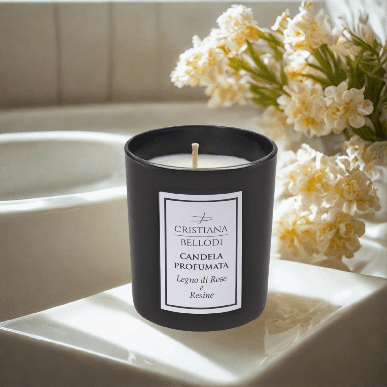 Legno di Rose e Resine - Candela - Cristiana Bellodi