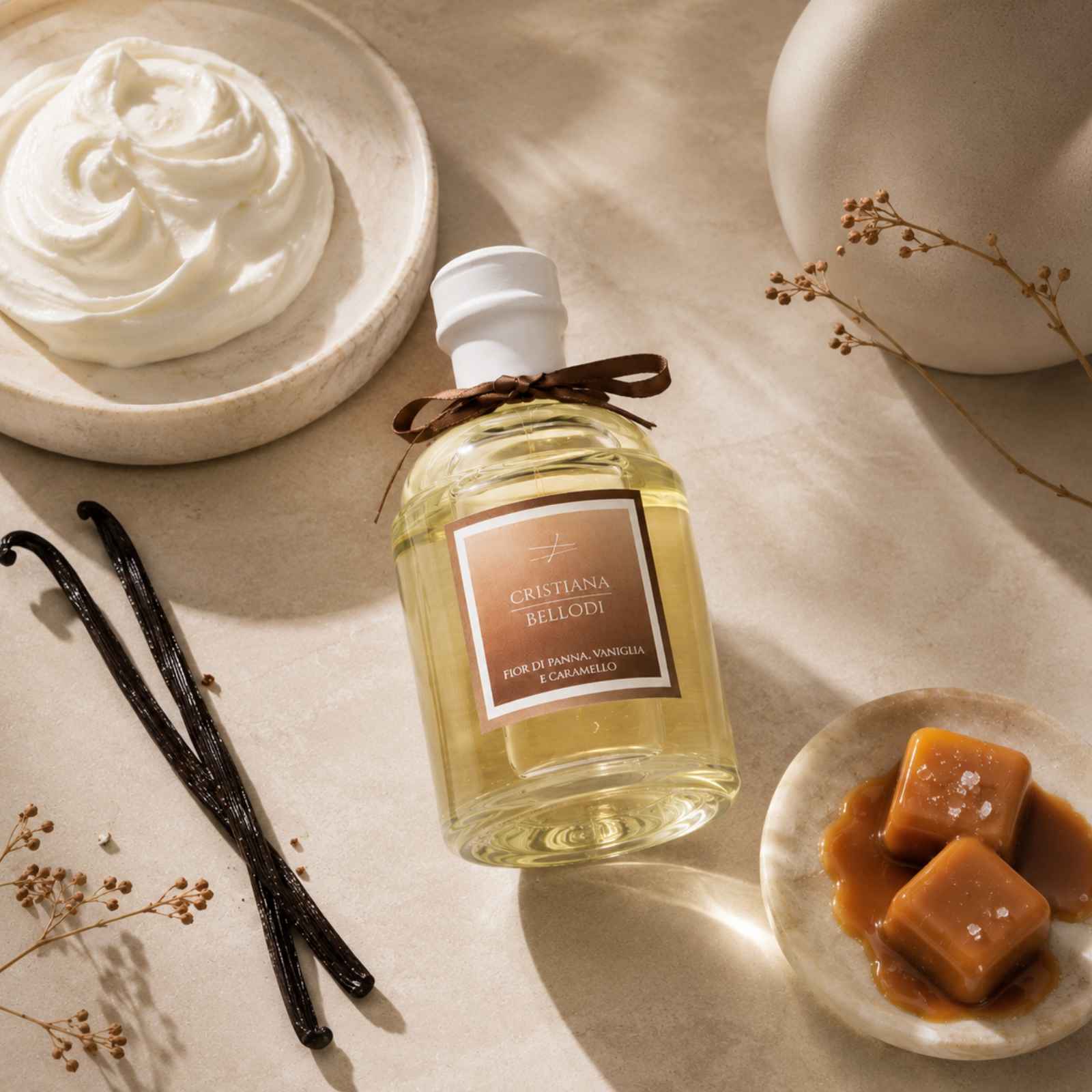 Fior di Panna, Vaniglia e Caramello - Diffusore Per Ambiente