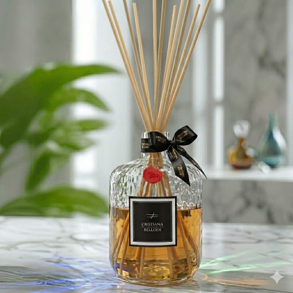 Room Fragrance in Murano Bottle